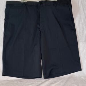 Nike Men's Navy Flat Front Shorts- EUC